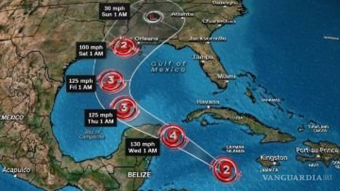 Alerta en Quintana Roo por huracán Delta, se espera que toque tierra como categoría 4