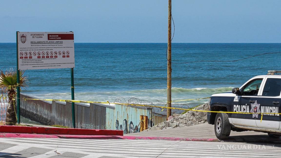 Fallece ahogado cubano en la playa de Tijuana al intentar llegar nadando a EU