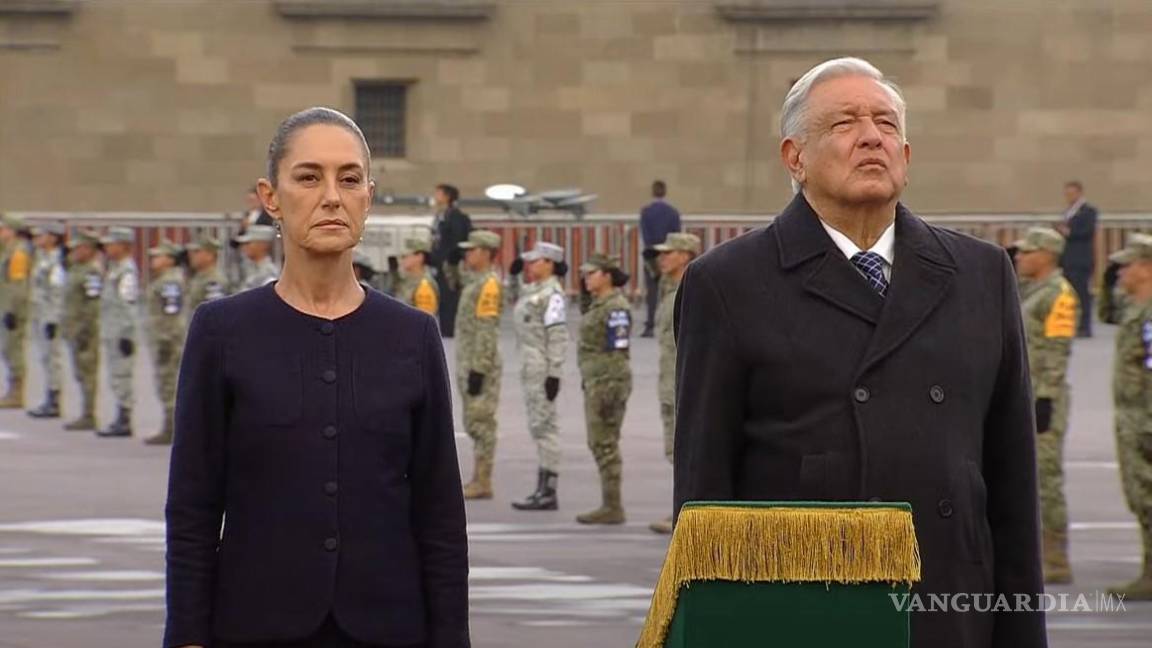 AMLO y Sheinbaum encabezan ceremonia en memoria de víctimas de los terremotos de 1985 y 2017