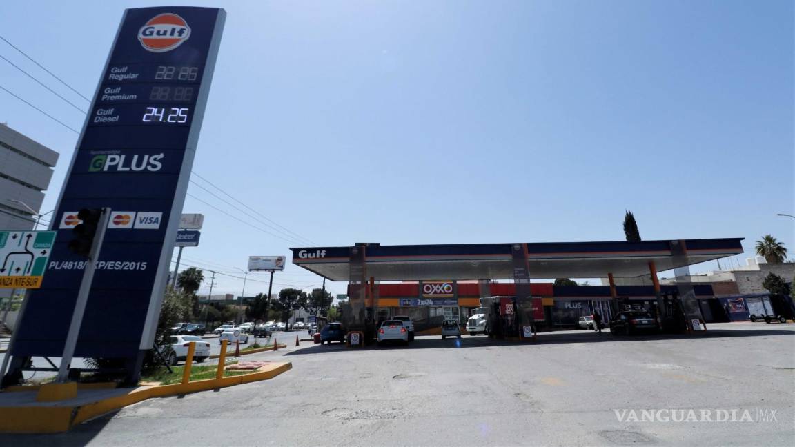 ¡La gasolina en Saltillo ya rebasa los $25 el litro!