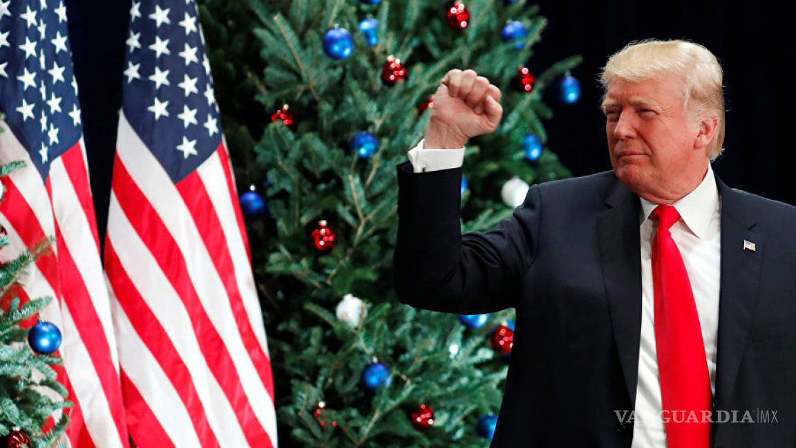 Donald Trump opta por una silenciosa celebración de Navidad