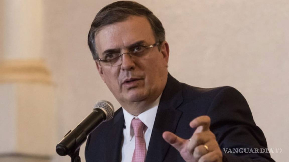 Marcelo Ebrard confía en que recorte a consulados sea un 'error' en el Presupuesto del 2019