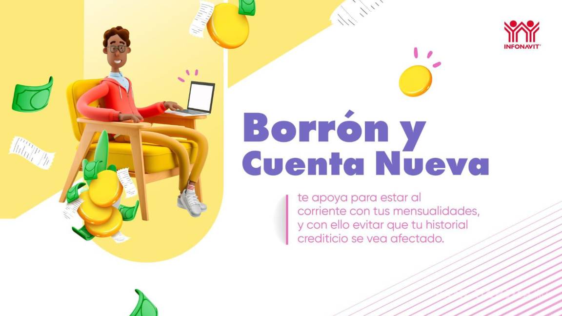 Borrón y Cuenta Nueva del Infonavit beneficiaría a 128 mil trabajadores