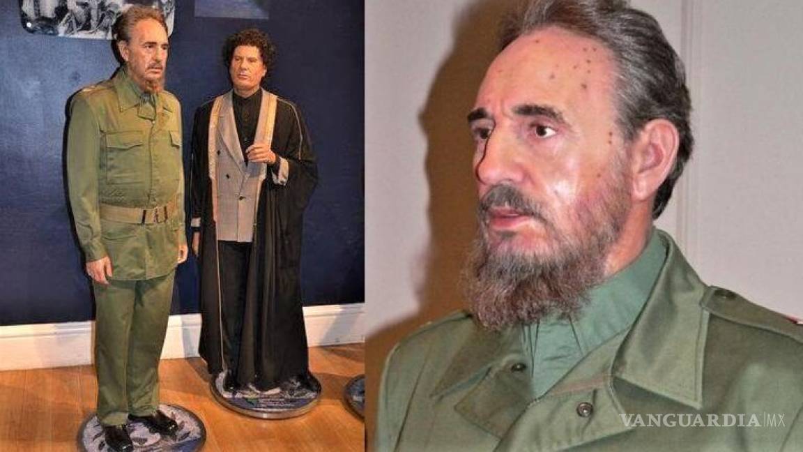 Piden cubanos se retire la figura de cera de Fidel Castro de museo neoyorquino