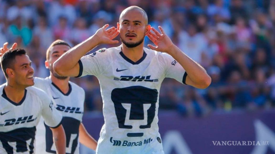 Carlos González encamina la primera victoria de Pumas en la bienvenida del San Luis a la Liga MX