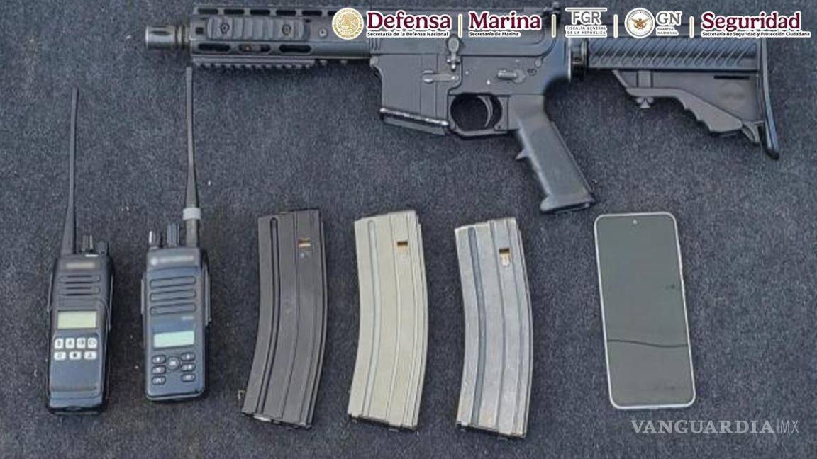 $!En dos acciones, elementos de seguridad federales detuvieron a cinco personas presuntamente vinculadas a células del crimen organizado, en Sinaloa.