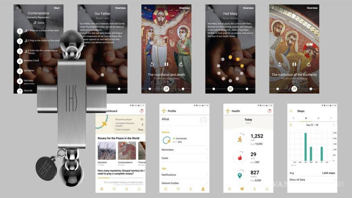 $!Iglesia se actualiza y lanza 'rosario inteligente'