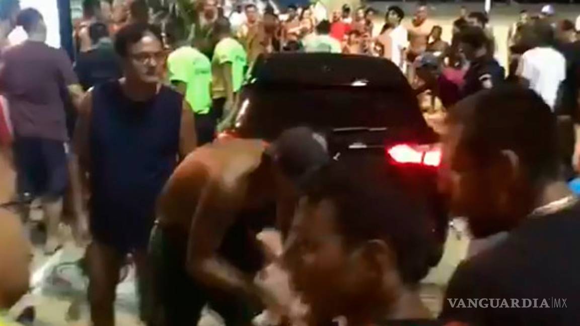 $!Atropello masivo en Río: 12 heridos y un muerto