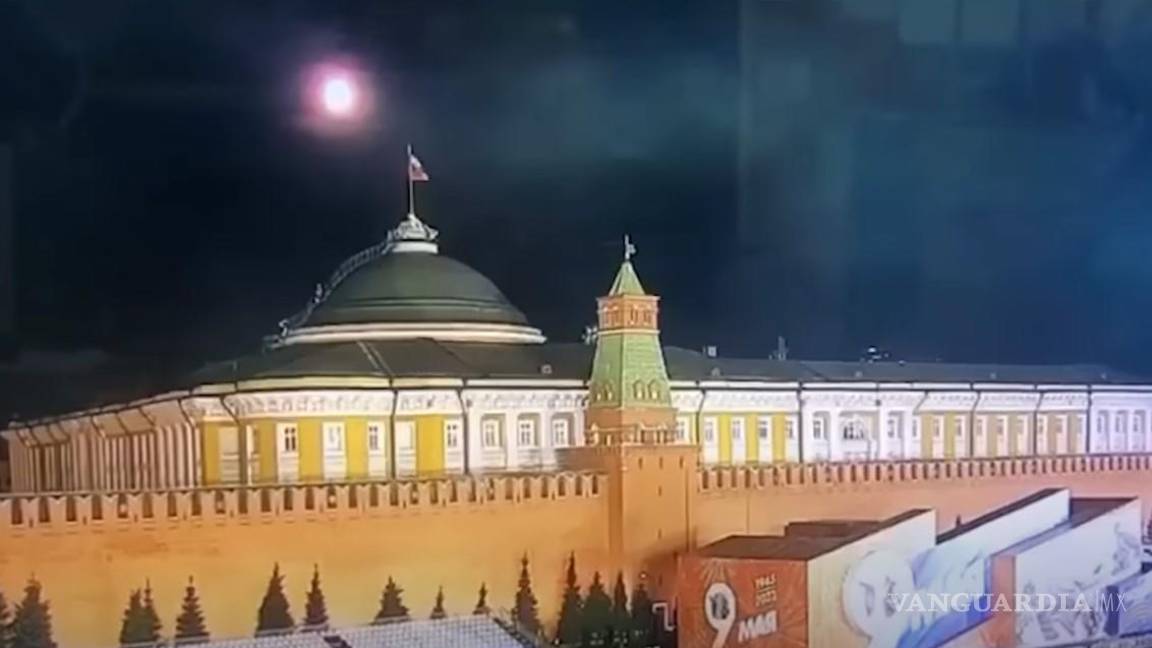 Rusia afirma que Ucrania intentó asesinar a Putin con un ataque con drones contra el Kremlin (VIDEO)
