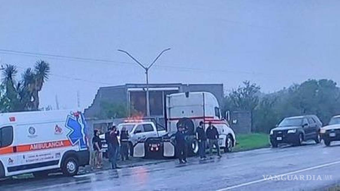 $!Los hechos se registraron la mañana de este martes en el municipio de Abasolo, Nuevo León