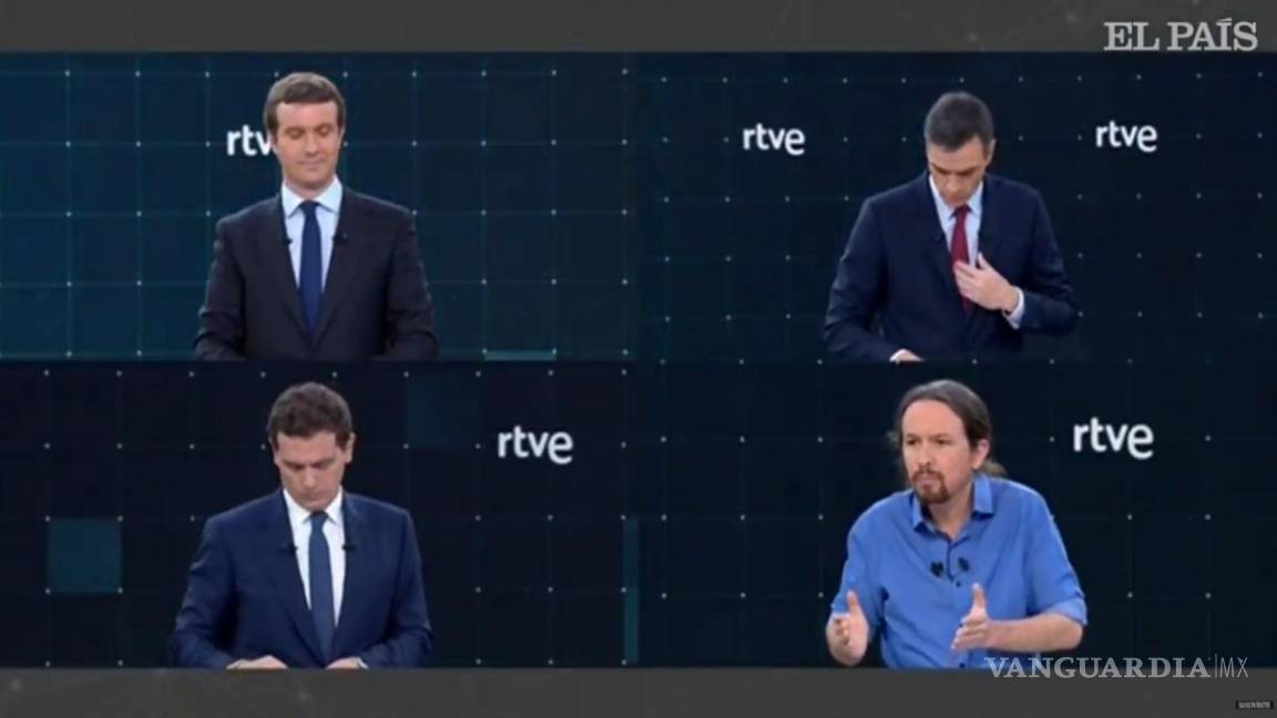 100 minutos de toma y daca en primer debate por la presidencia en España