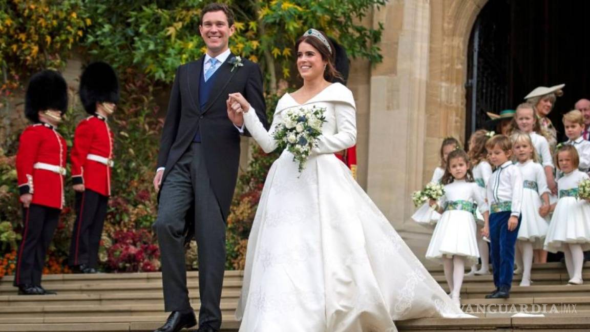 Otra boda real, Eugenia de Inglaterra se casa en el Castillo de Windsor