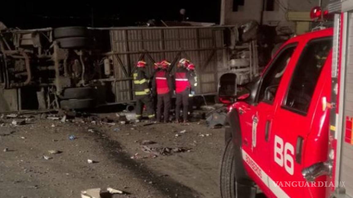Mueren 24 personas y 18 heridos en accidente de autobús en Ecuador; colombianos y venezolanos entre los fallecidos