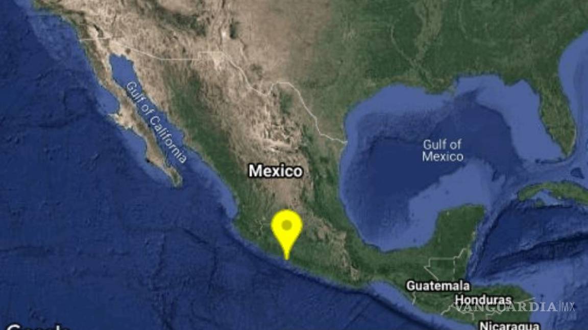 Se registra sismo de 4.6 grados en Guerrero