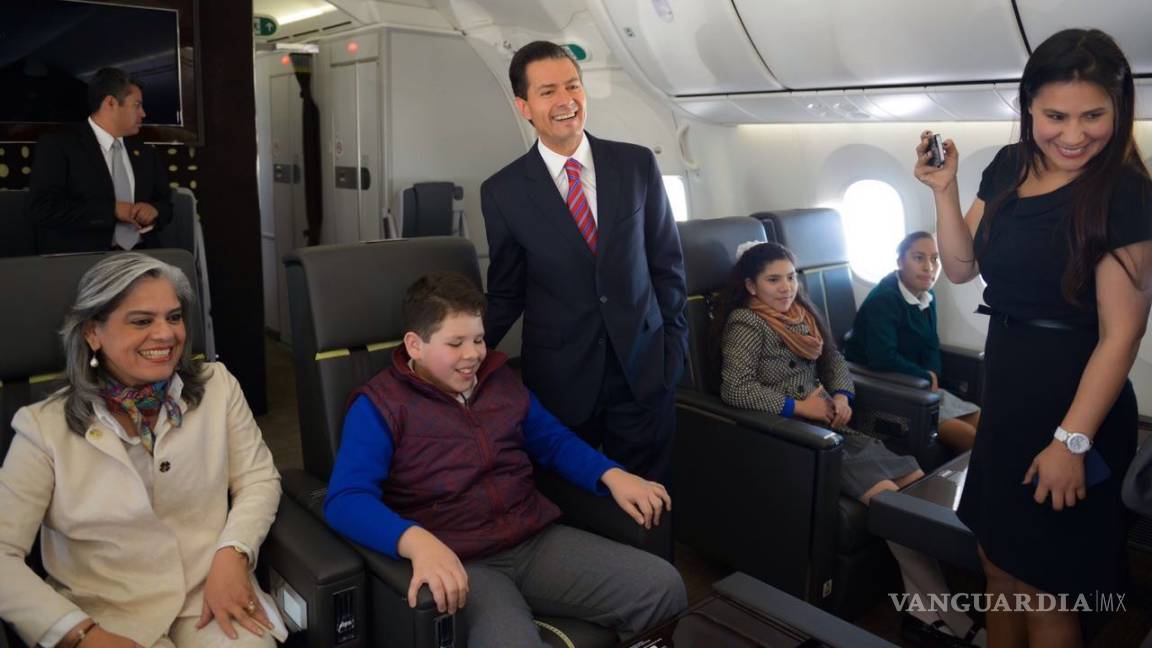 Corte suspende orden para divulgar bitácora de vuelos de Peña Nieto