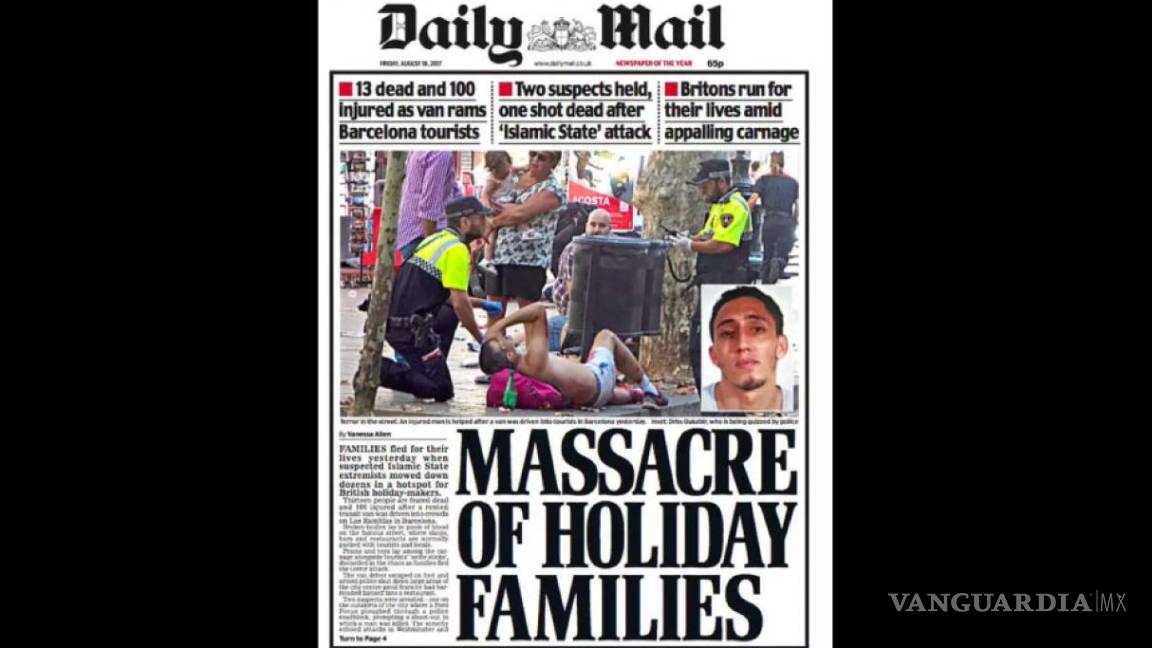 $!Lamenta el mundo atentado en Barcelona