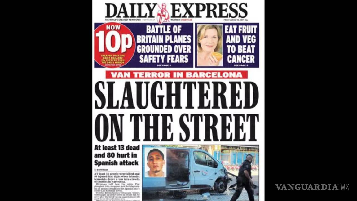 $!Lamenta el mundo atentado en Barcelona