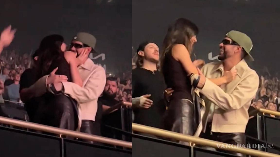 Kendall Jenner y Bad Bunny son captados ‘muy enamorados’ en concierto de Drake en Los Ángeles, ¿son más que un romance de verano?