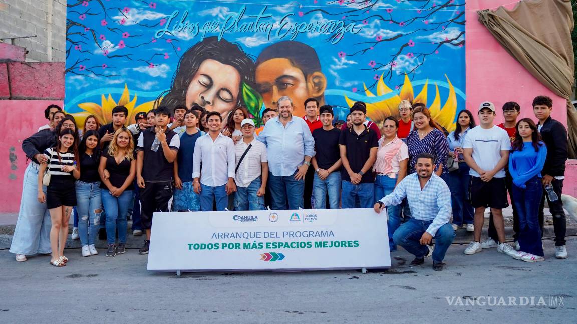 $!El programa impulsa el arte urbano como expresión social y elemento de cohesión comunitaria.