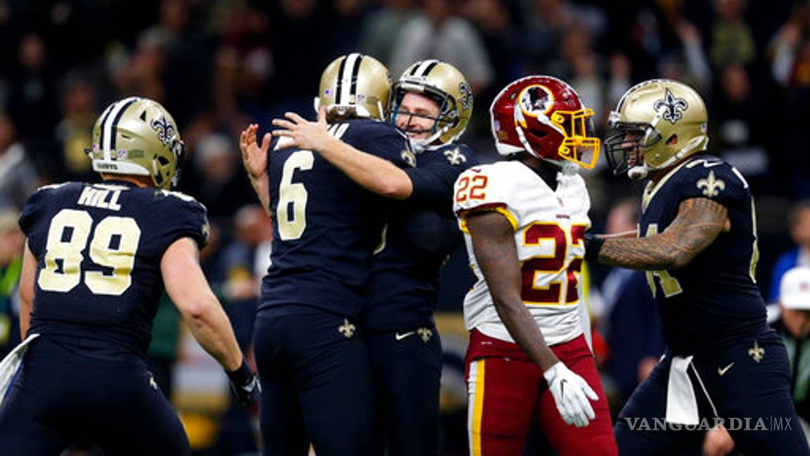 $!Saints vencen a Washington en tiempo extra