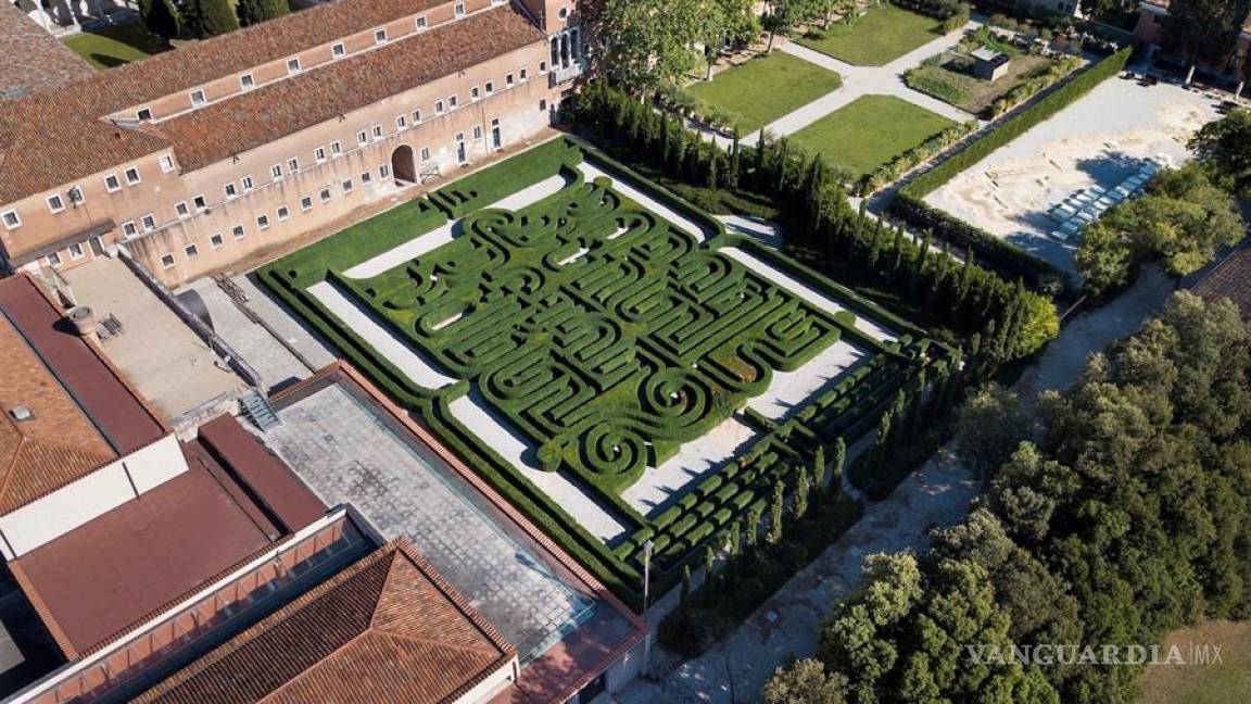 Por primera vez abre al público el laberinto dedicado a Jorge Luis Borges en Venecia