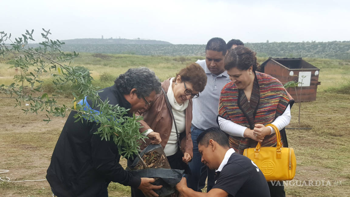 Fundación VANGUARDIA dona árboles al Bosque Urbano de Monclova