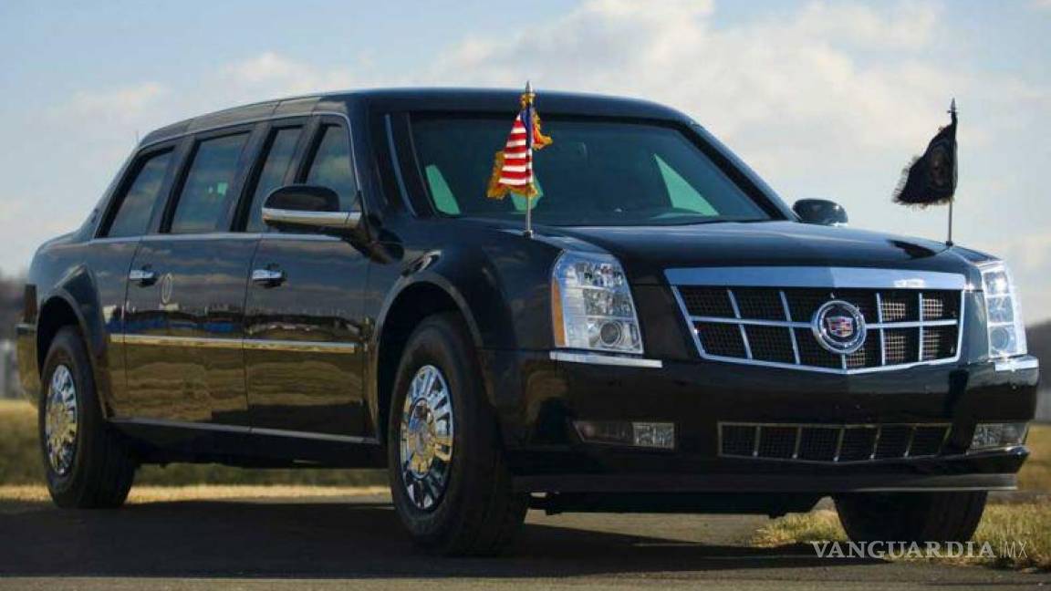 ‘La bestia’, el auto antibalas que transportará a Donald Trump