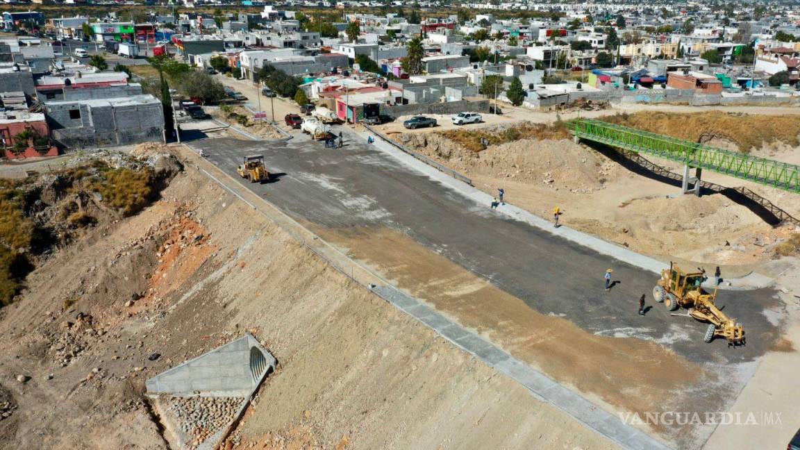 Registra 90% de avance construcción de puente que unirá a Mirasierra y Nuevo Mirasierra, en Saltillo