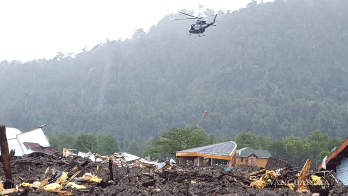 $!Aumentan a 17 los muertos por alud en Chile tras hallar cuerpo de una mujer