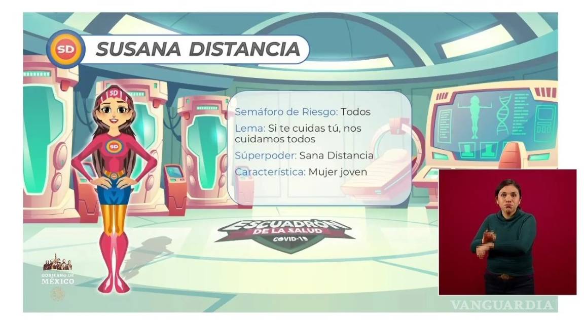 $!Susana Distancia regresó y contará con el “Escuadrón de la Salud”