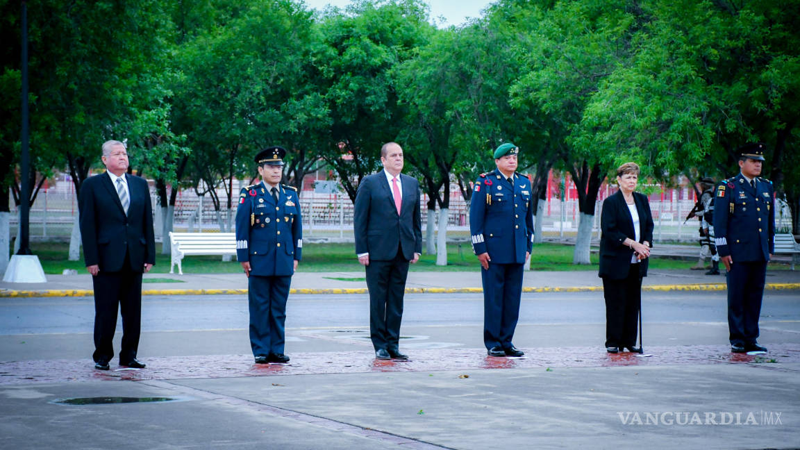 Desde Piedras Negras, resaltan cualidades de Don Benito Juárez en ceremonia conmemorativa por el 214 aniversario de su natalicio