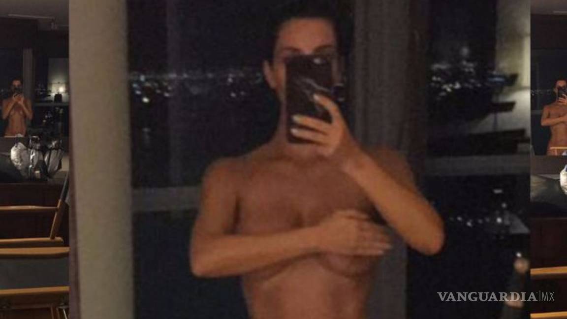 Kim Kardashian se desnuda en Snapchat