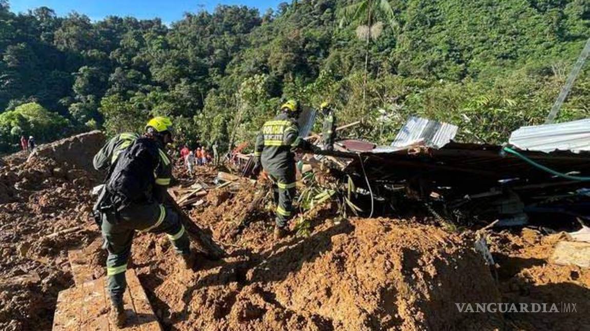$!Deja 34 muertos derrumbe al noroeste de Colombia