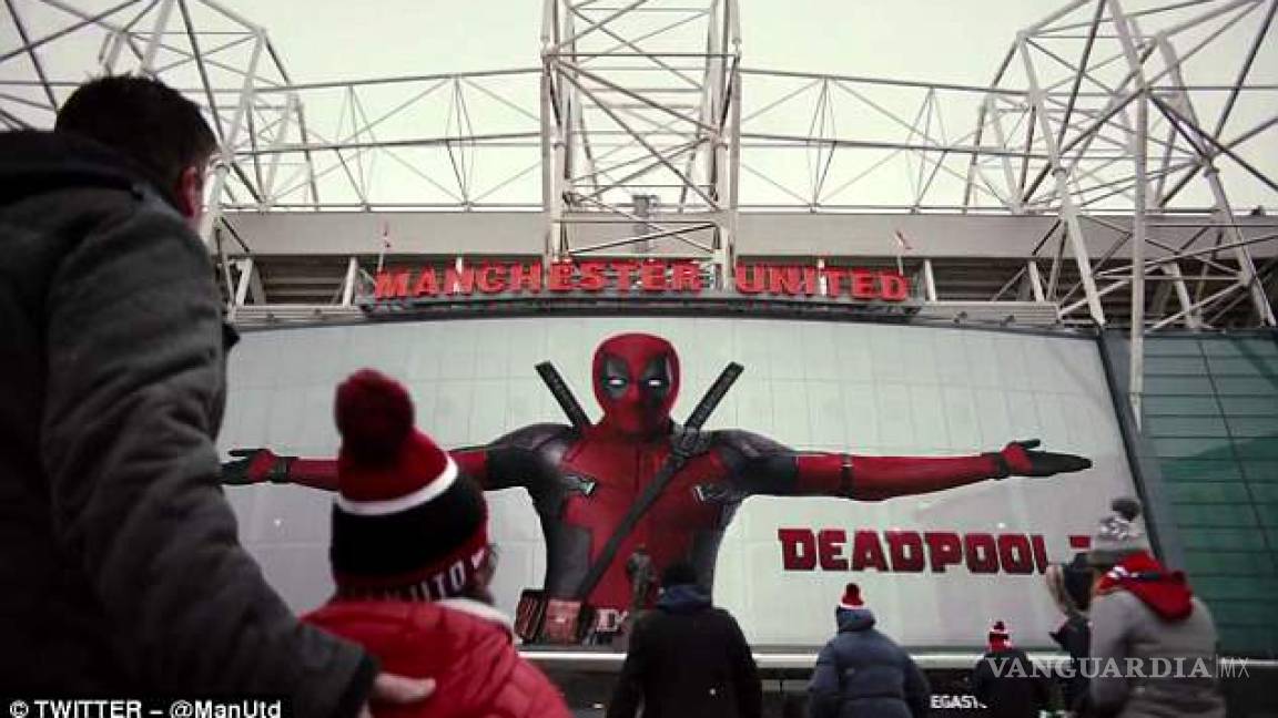 Deadpool se apodera del Manchester United
