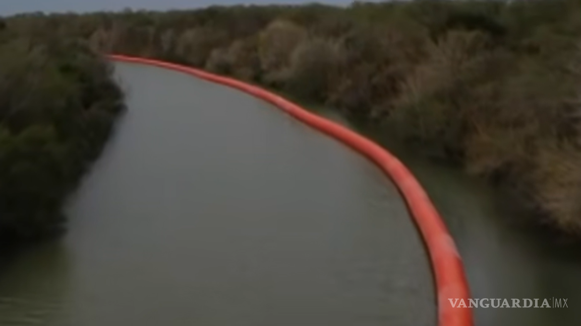 $!Estados Unidos reactiva y amplía sistema de boyas de seguridad en el Río Bravo, entre Brownsville y Matamoros