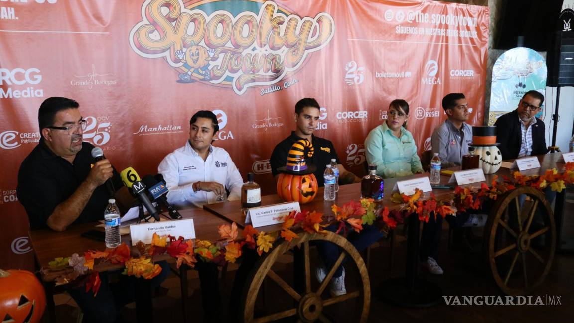 Invitan en Saltillo a la primera edición del Spooky Town; esperan derrama de hasta 6 mdp