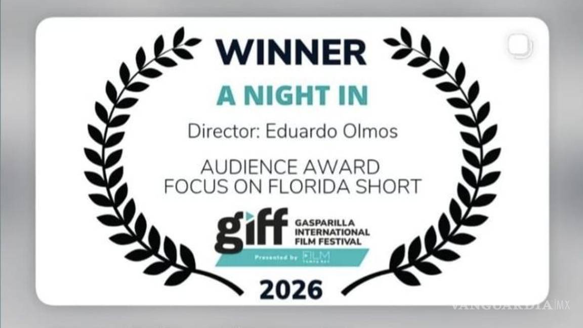 $!El trabajo del cineasta lagunero destacó entre diversas propuestas internacionales.