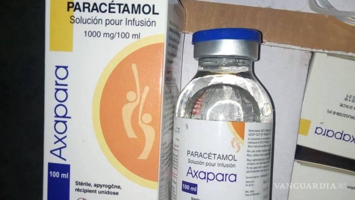 Cofepris alerta por Axapara, paracetamol inyectable; prohíbe su uso