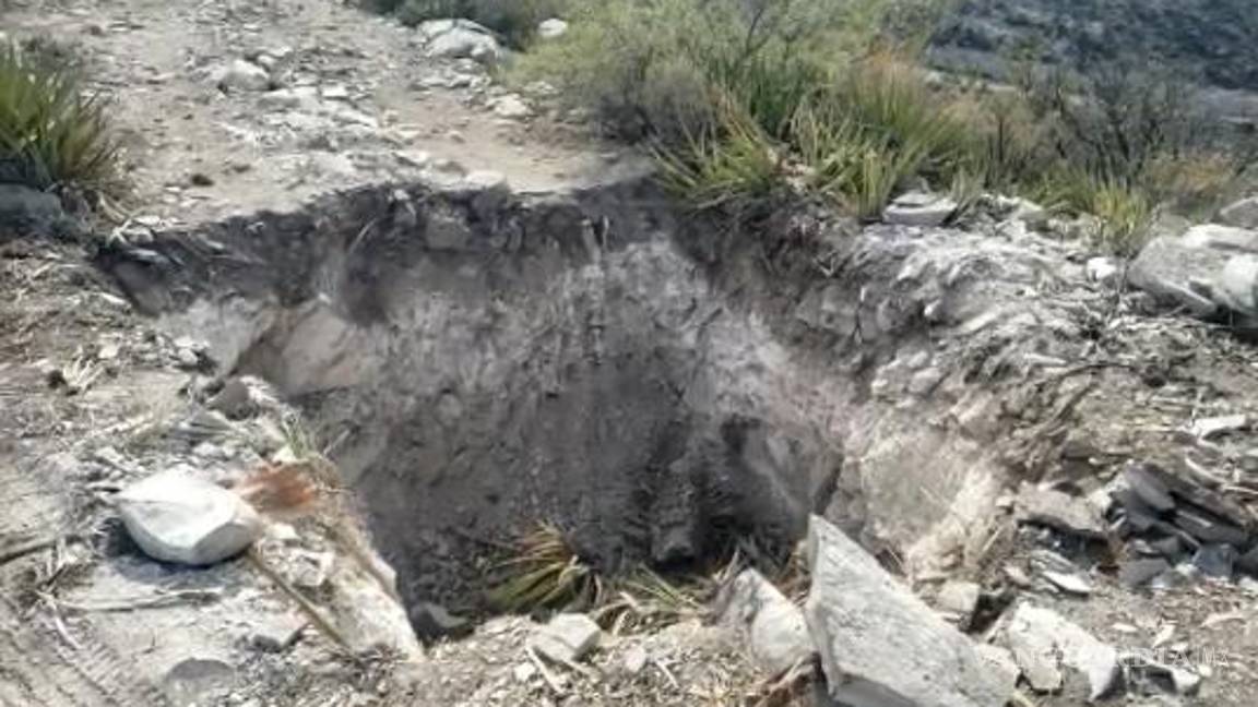$!Además, están haciendo pozos para sacar el agua, se nos está secando nuestro ojito de agua que salía de la tierra donde les damos de beber a nuestros animales y nosotros.