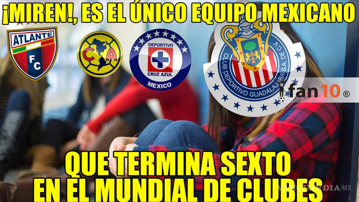 $!Los memes del fracaso de Chivas en el Mundial de Clubes
