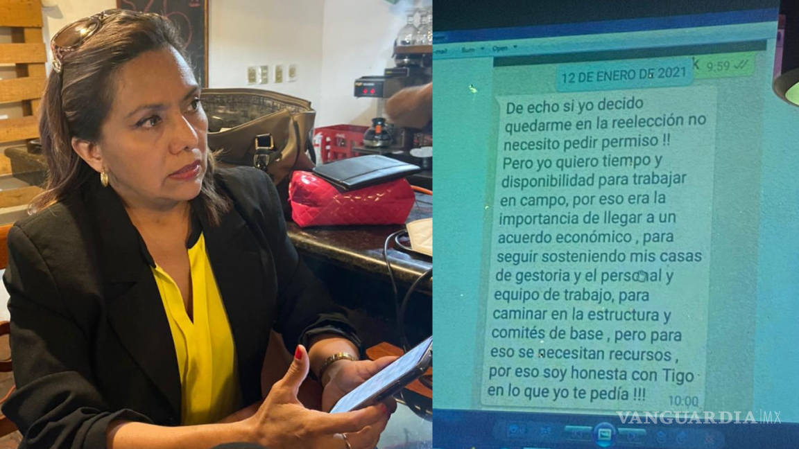 Diputada federal Melba Farías pedía &quot;moche&quot; a cambio de su curul