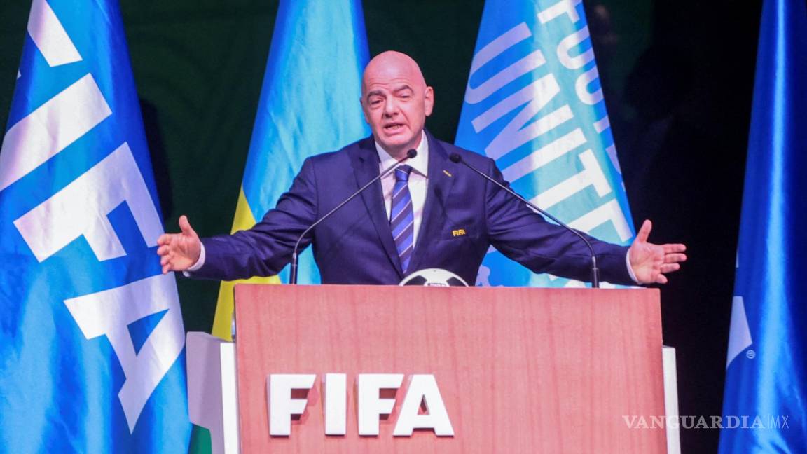 Reeligen a Gianni Infantino como presidente de la FIFA; en sus manos el mundial de México, Canadá y EU