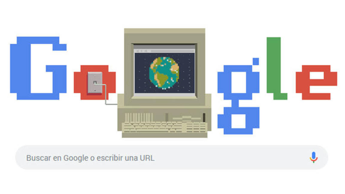 Google doodle celebra los 30 años de la World Wide Web