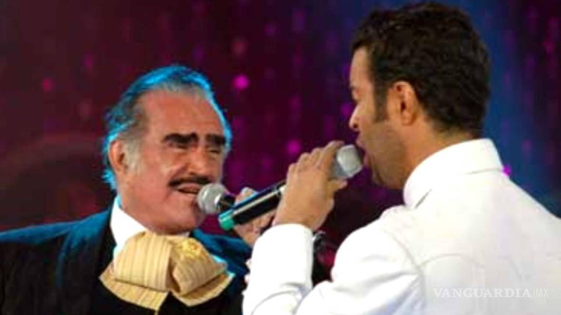 $!Vicente Fernández y Pablo Montero llevaban una gran relación, ya que Don Chente lo apoyó desde niño.