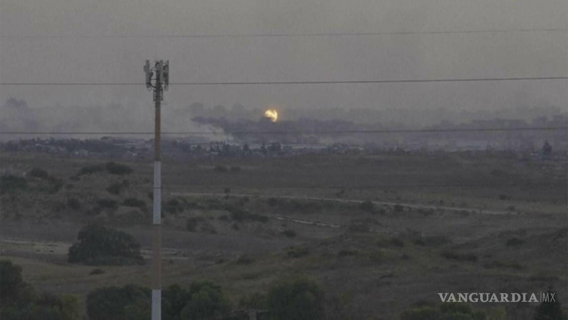 $!Los ataques israelíes continúa sobre sureste de la Franja de Gaza.