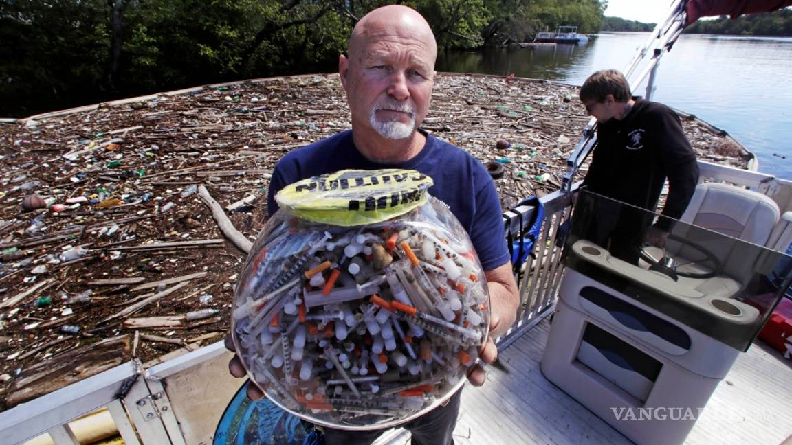 $!Crisis de opiáceos deja un rastro de miles jeringas a en EU