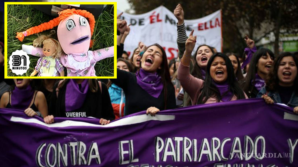 &quot;Mi muñeca me habló, me dijo lucha&quot;, así es el nuevo himno feminista que toma las calles de Chile