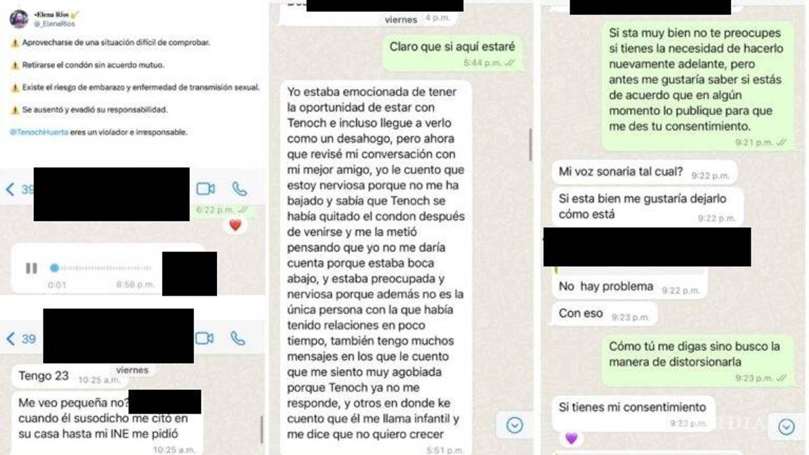 $!Le ‘llueven’ más denuncias a Tenoch Huerta, lo acusan más mujeres de presuntos abusos