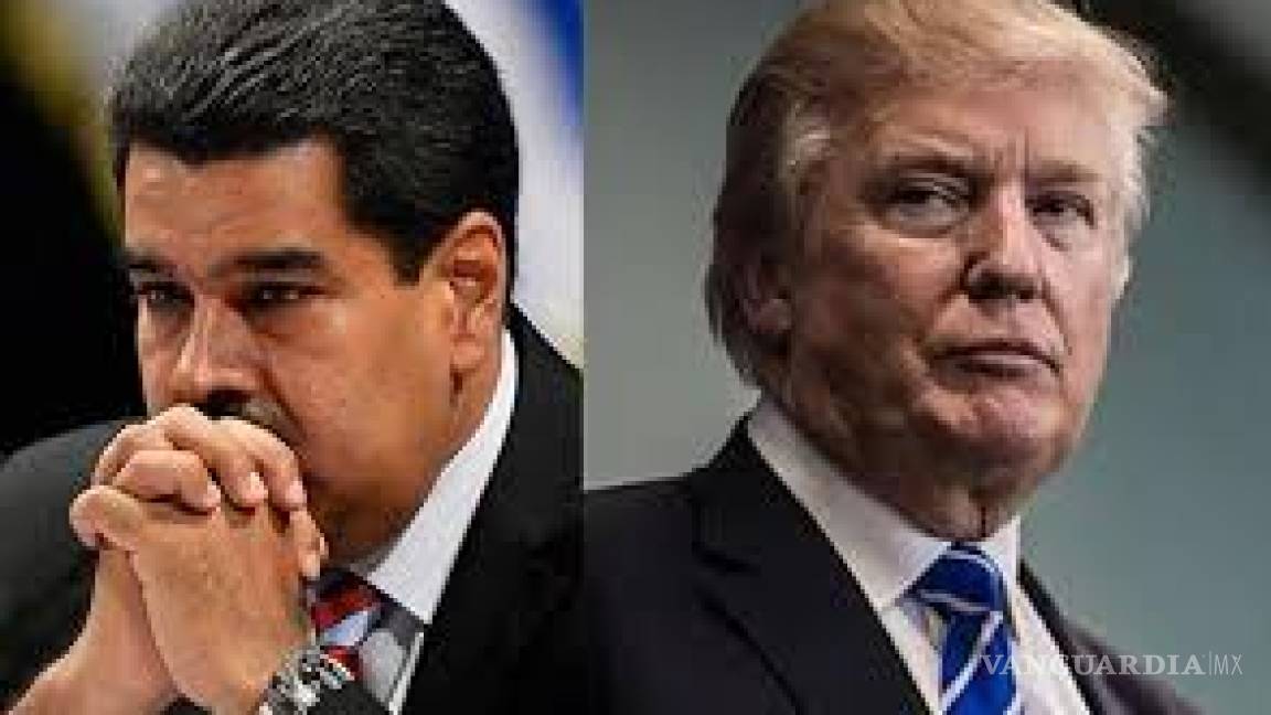 Trump declara que solo hablaría con Maduro para discutir una salida pacífica del poder