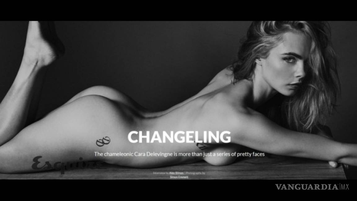 $!El próximo número de la revista ‘Esquire’ desnudará a Cara Delevingne